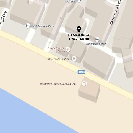 La Cambusa In Riva Al Mare 마이오리 외부 사진